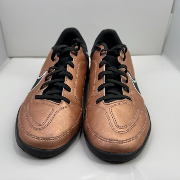 Nike Tiempo Legend 9 Soccer Shoes Mens 7.5 Copper Brown Indoor Court DA1189-810 - Picture 5 of 11